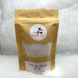 Chocolate Candy Cane Bath Salts