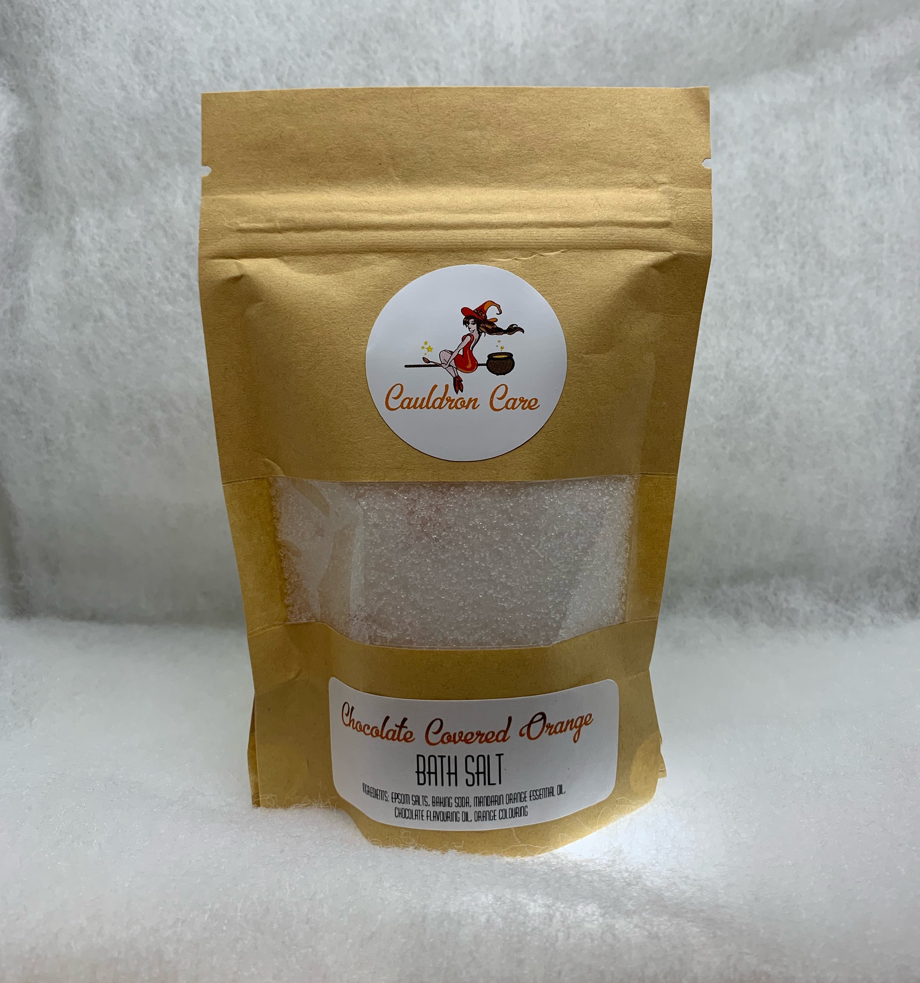 Chocolate Covered Orange Bath Salts