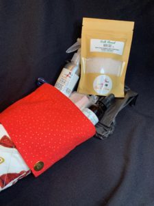 Filled Christmas stocking